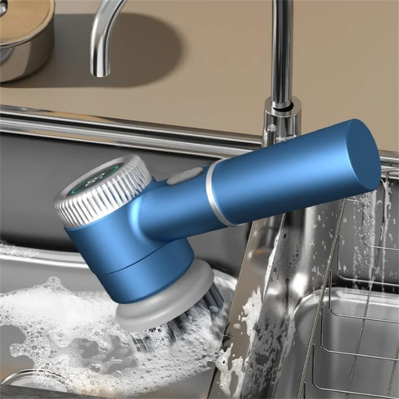 High-Torque Cordless Power Scrubber