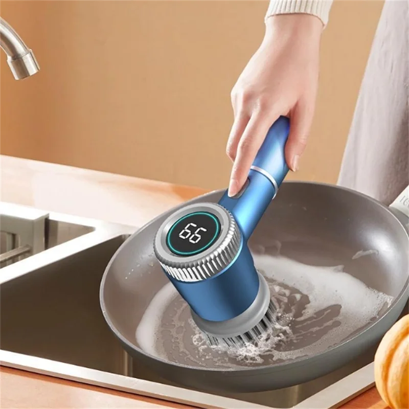 High-Torque Cordless Power Scrubber